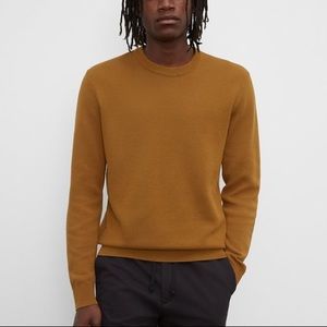 NWT - Club Monaco Mustard Knit Sweater - SIZE XL